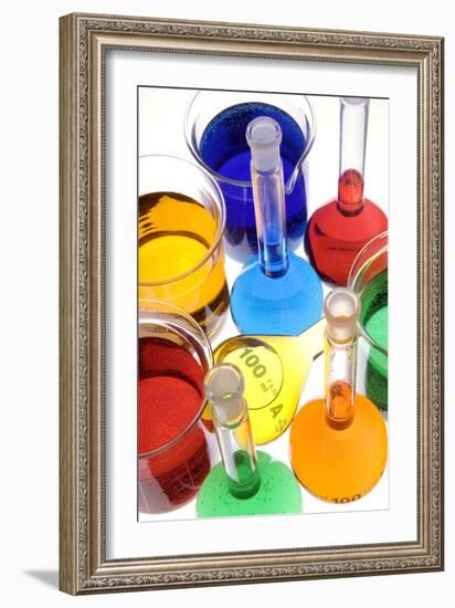 Laboratory Glassware-Paul Rapson-Framed Photographic Print