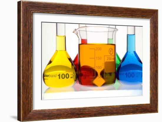 Laboratory Glassware-Paul Rapson-Framed Photographic Print