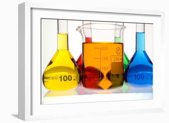 Laboratory Glassware-Paul Rapson-Framed Photographic Print