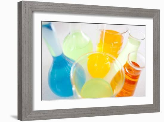 Laboratory Glassware-Science Photo Library-Framed Photographic Print