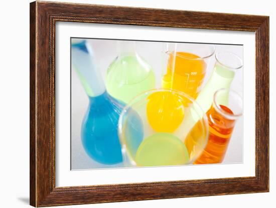 Laboratory Glassware-Science Photo Library-Framed Photographic Print