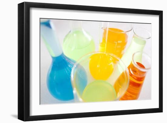 Laboratory Glassware-Science Photo Library-Framed Photographic Print