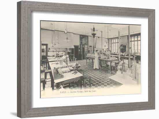 Laboratory, Pasteur Institute-null-Framed Premium Giclee Print