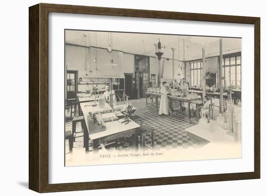 Laboratory, Pasteur Institute-null-Framed Premium Giclee Print