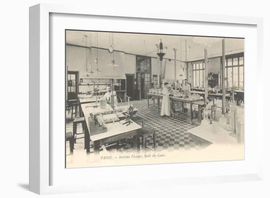 Laboratory, Pasteur Institute-null-Framed Premium Giclee Print