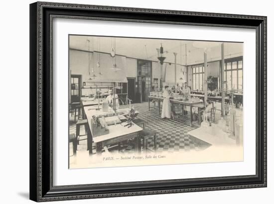 Laboratory, Pasteur Institute-null-Framed Premium Giclee Print