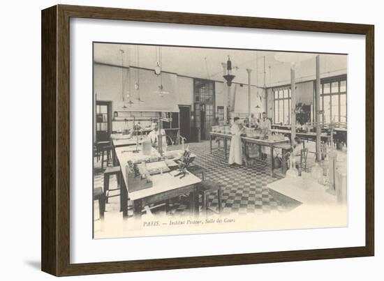 Laboratory, Pasteur Institute--Framed Art Print