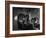 Laboratory Scene of How Television Works Showing Image of Girl Being Focused Through a Lens-Andreas Feininger-Framed Photographic Print