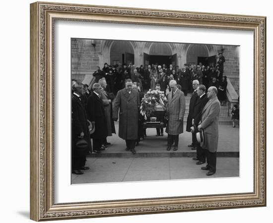 Labour leaders at the funeral of 'Mother' Jones in Washington, 1930-Harris & Ewing-Framed Photographic Print