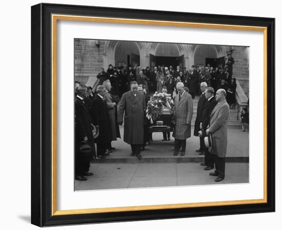 Labour leaders at the funeral of 'Mother' Jones in Washington, 1930-Harris & Ewing-Framed Photographic Print