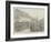Labour Riots in Hungary, Outside the Townhall at Bekes Csaba-Johann Nepomuk Schonberg-Framed Giclee Print