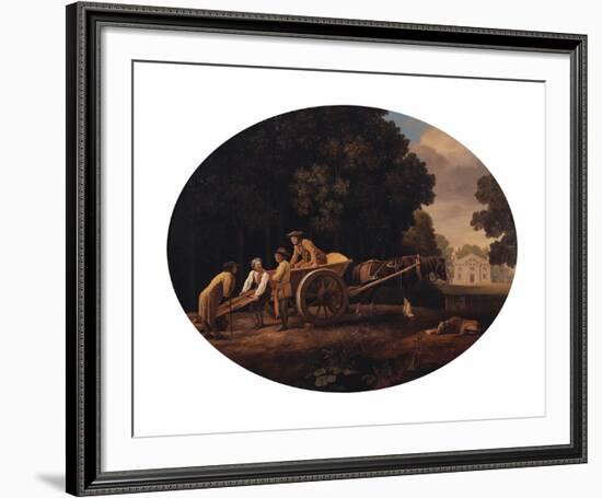 Labourers-George Stubbs-Framed Premium Giclee Print