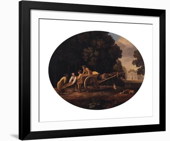 Labourers-George Stubbs-Framed Premium Giclee Print