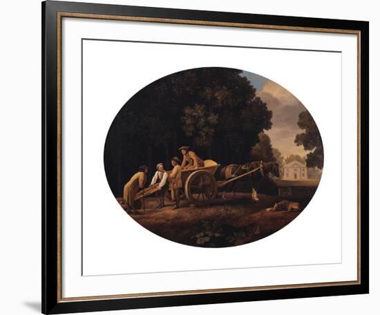 Labourers-George Stubbs-Framed Premium Giclee Print