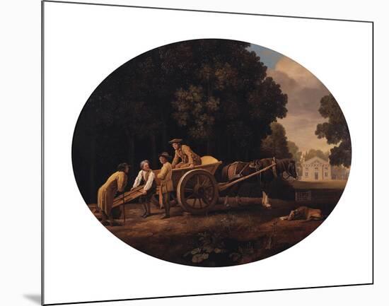 Labourers-George Stubbs-Mounted Premium Giclee Print