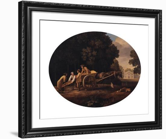 Labourers-George Stubbs-Framed Premium Giclee Print