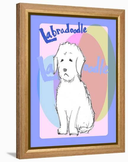 Labradoodle 1-Cathy Cute-Framed Premier Image Canvas