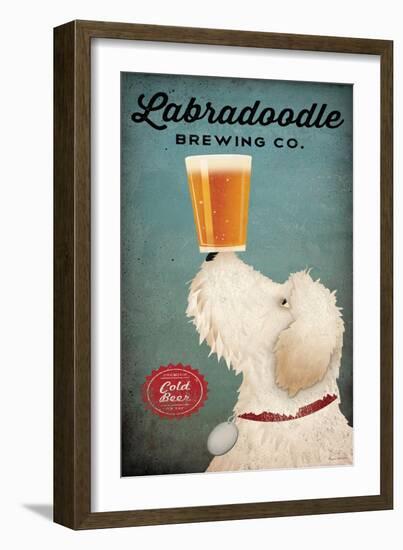 Labradoodle Brewing-Ryan Fowler-Framed Art Print