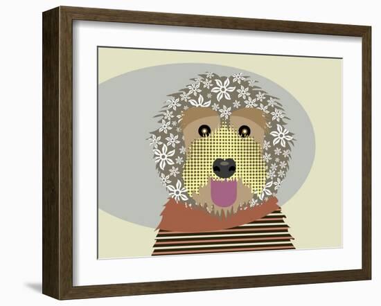 Labradoodle-Lanre Adefioye-Framed Giclee Print