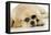Labrador (8 Week Old Pup) with Round Sunglasses-null-Framed Premier Image Canvas