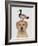 Labrador and Duck-Fab Funky-Framed Art Print