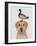 Labrador and Duck-Fab Funky-Framed Art Print