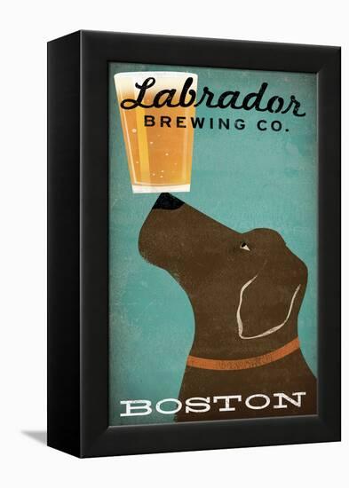 Labrador Brewing Co Boston-Ryan Fowler-Framed Stretched Canvas