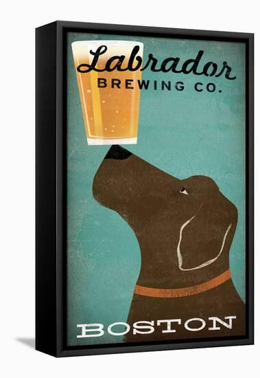 Labrador Brewing Co Boston-Ryan Fowler-Framed Stretched Canvas
