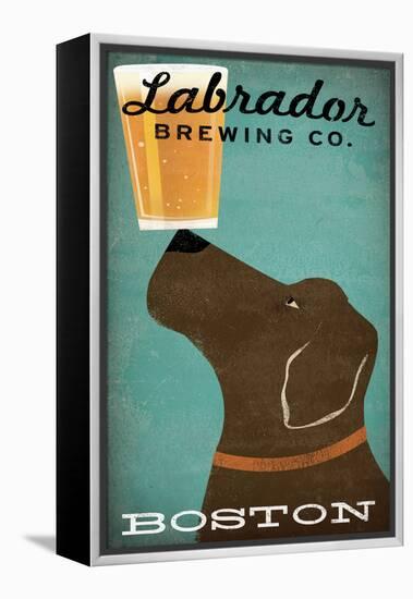 Labrador Brewing Co Boston-Ryan Fowler-Framed Stretched Canvas