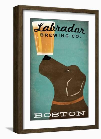 Labrador Brewing Co Boston-Ryan Fowler-Framed Art Print