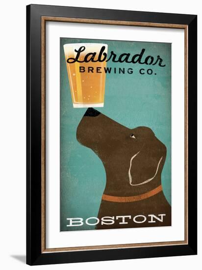 Labrador Brewing Co Boston-Ryan Fowler-Framed Art Print