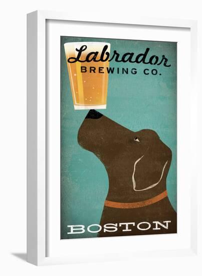 Labrador Brewing Co Boston-Ryan Fowler-Framed Art Print