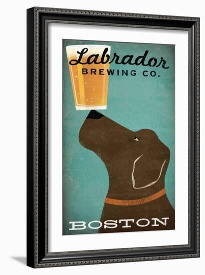 Labrador Brewing Co Boston-Ryan Fowler-Framed Art Print