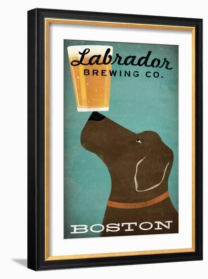 Labrador Brewing Co Boston-Ryan Fowler-Framed Art Print