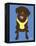 Labrador Chocolate-Tomoyo Pitcher-Framed Premier Image Canvas