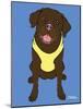 Labrador Chocolate-Tomoyo Pitcher-Mounted Giclee Print