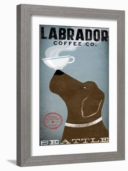 Labrador Coffee Co Seattle-Ryan Fowler-Framed Art Print