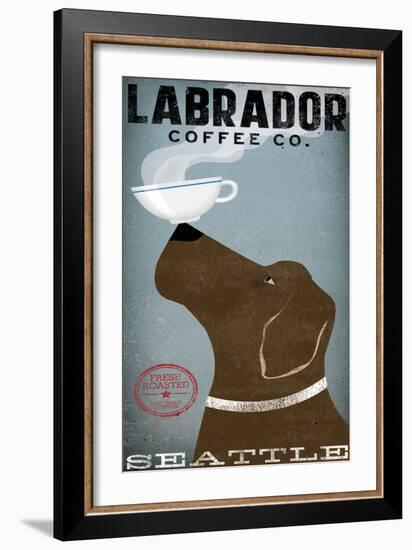 Labrador Coffee Co Seattle-Ryan Fowler-Framed Art Print