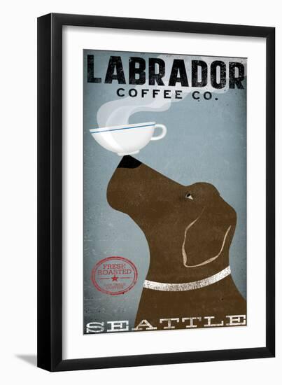 Labrador Coffee Co Seattle-Ryan Fowler-Framed Art Print