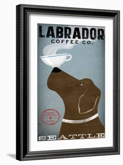 Labrador Coffee Co Seattle-Ryan Fowler-Framed Art Print
