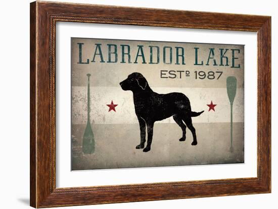 Labrador Lake-Ryan Fowler-Framed Premium Giclee Print