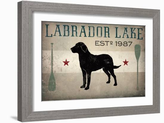 Labrador Lake-Ryan Fowler-Framed Art Print