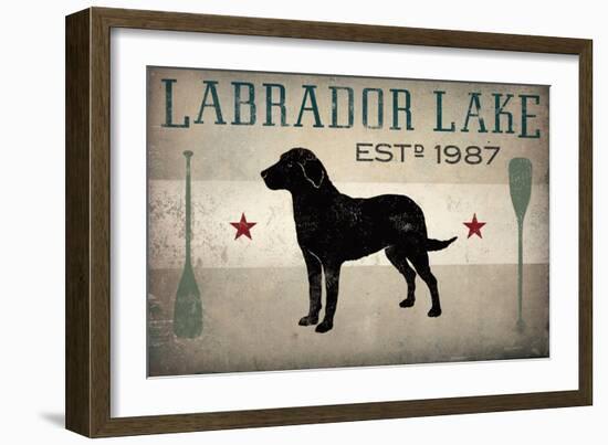 Labrador Lake-Ryan Fowler-Framed Art Print