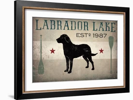 Labrador Lake-Ryan Fowler-Framed Art Print