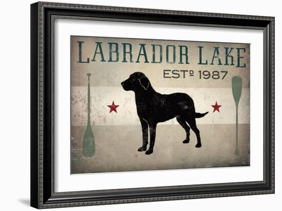 Labrador Lake-Ryan Fowler-Framed Art Print