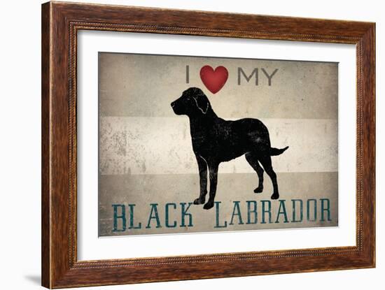 Labrador Love I-Ryan Fowler-Framed Premium Giclee Print