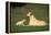 Labrador Mother and Puppy-DLILLC-Framed Premier Image Canvas