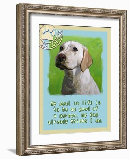 Labrador Retriever 1-Cathy Cute-Framed Giclee Print