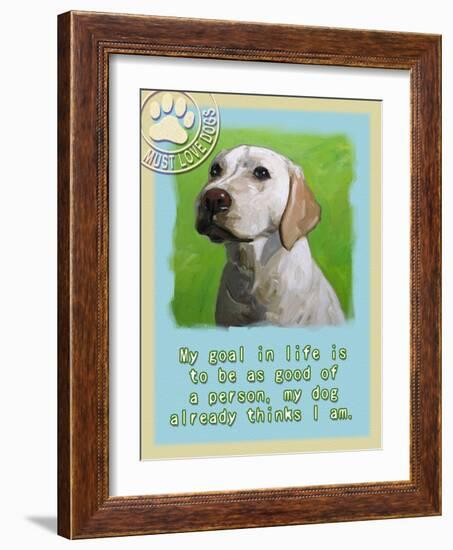 Labrador Retriever 1-Cathy Cute-Framed Giclee Print