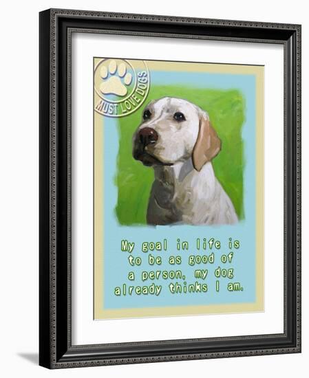 Labrador Retriever 1-Cathy Cute-Framed Giclee Print